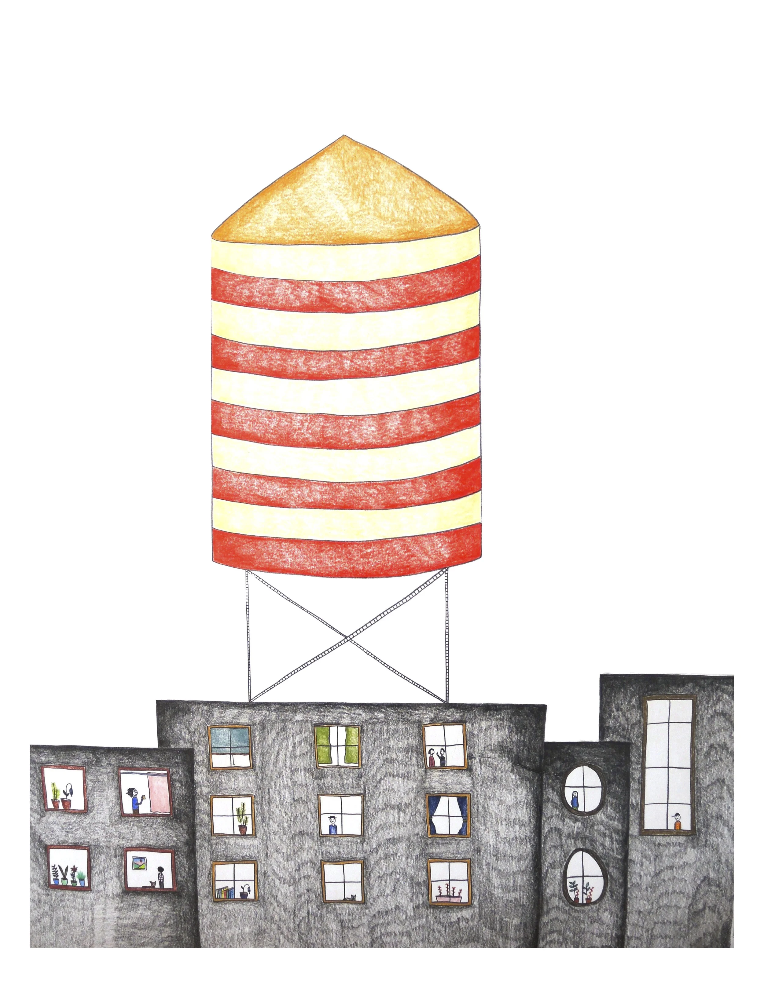 Red Striped Water Tower - Dumbo.jpg