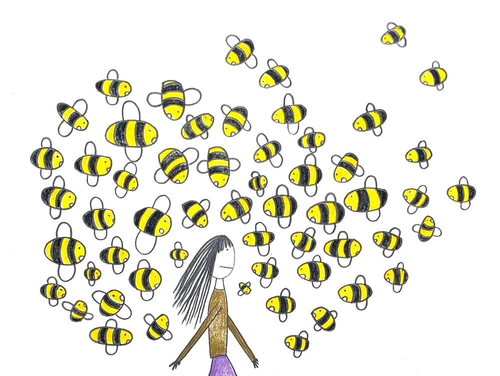 Attacked By A Swarm Of Bees Dream Series Natchie