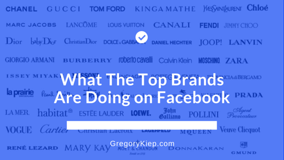 What The Top Brands Are Doing on Facebook in 2015