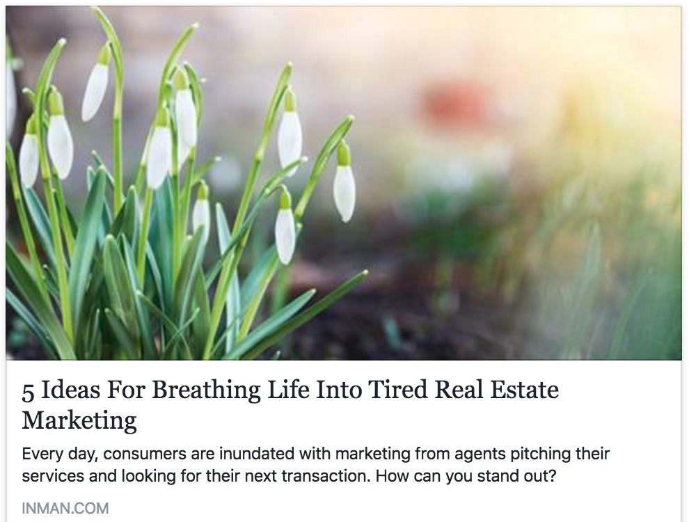 5 ideas for breathing life into tired real estate marketing