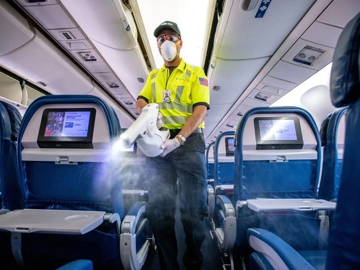 Enhanced Domestic Airline Cleaning Procedures Due to COVID-19