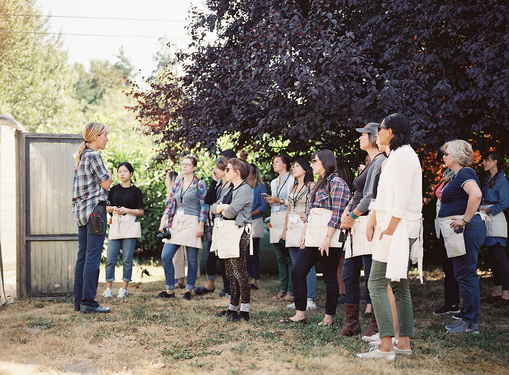 The Elevated Wildflower Meadow-Inspired Workshop and Dinner with Floret Flowers, Part One