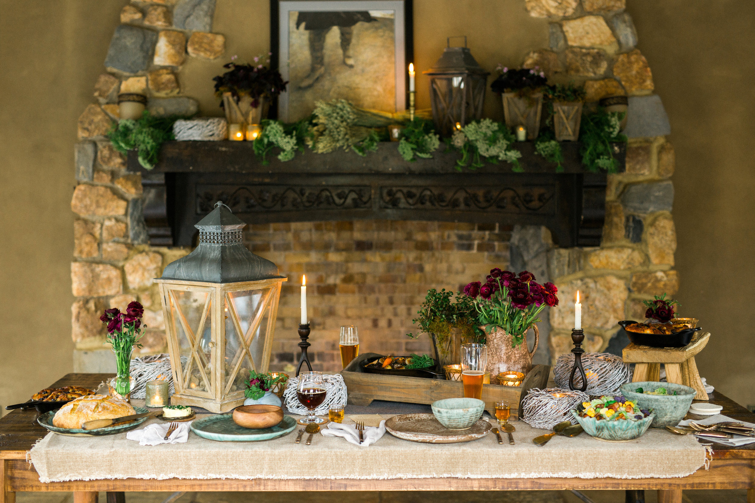 An Irish Supper with Bread Cream Pudding Recipe | cottagehillmag.com