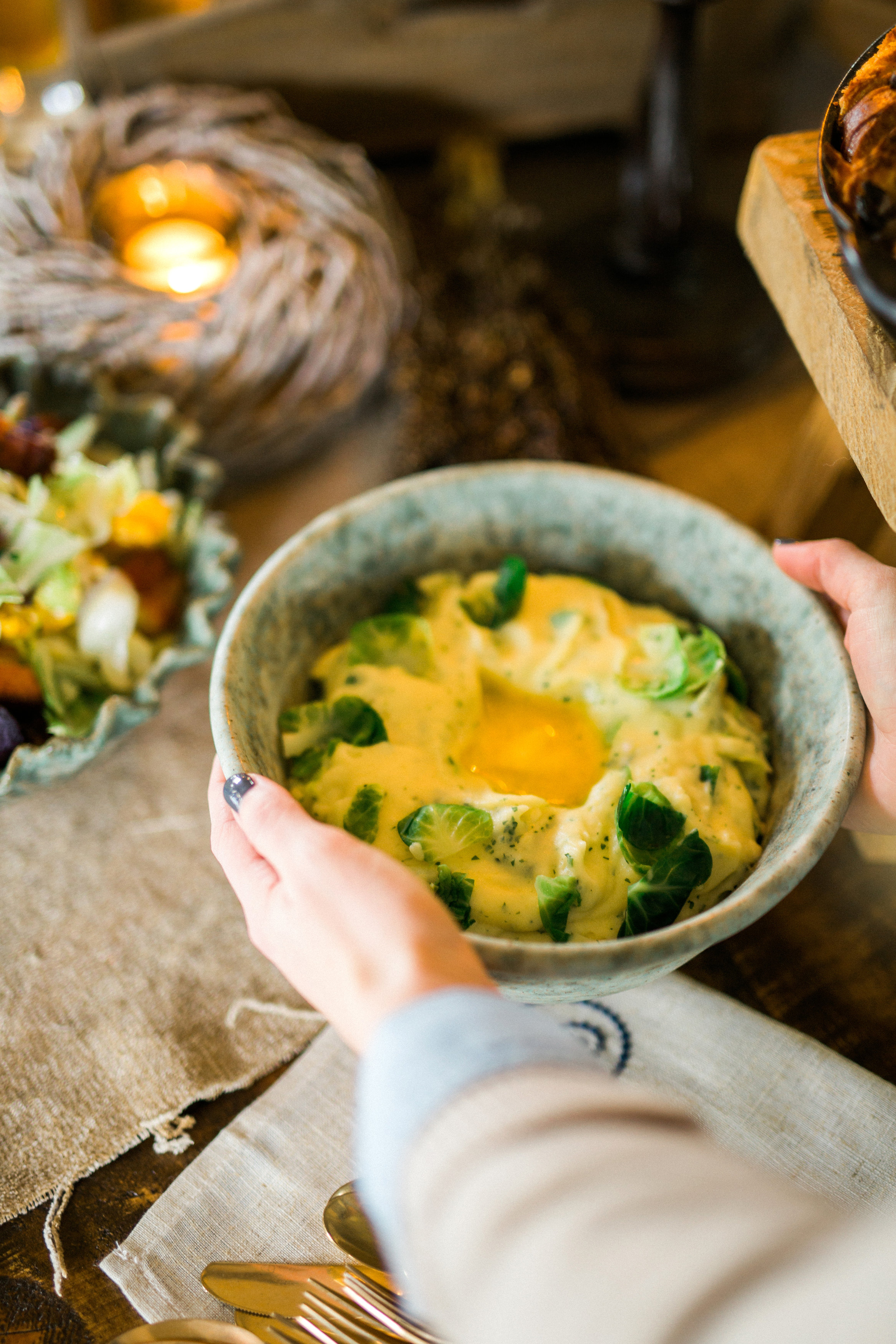 An Irish Supper with Bread Cream Pudding Recipe | cottagehillmag.com