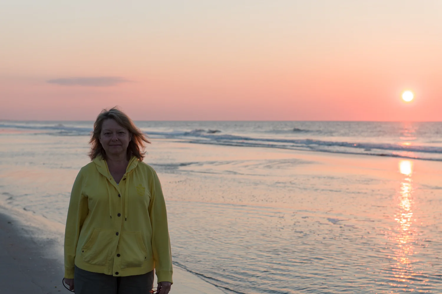 Cherie got me up at zero dark thirty to watch the sun come up. that was fun.