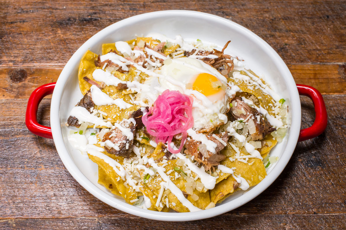 Chilaquiles at El Centro D.F.