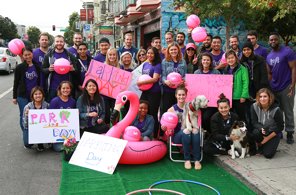 Park(ing) Day 2016 with Lyft
