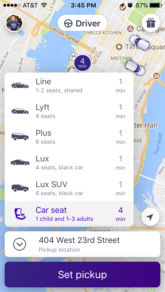 Nyc Introducing Lyft With Car Seat Blog