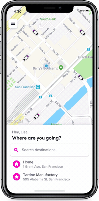 Lyft - Ride-sharing App