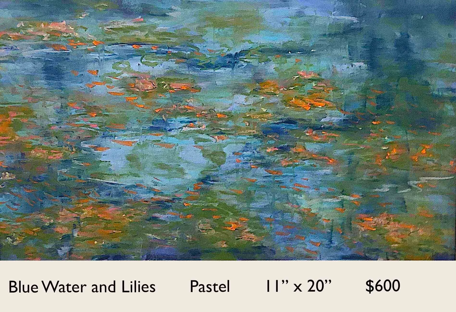Blue Water and Lilies