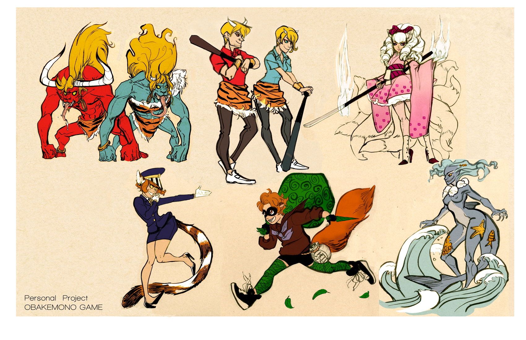 Obakemono VS Fighting Game