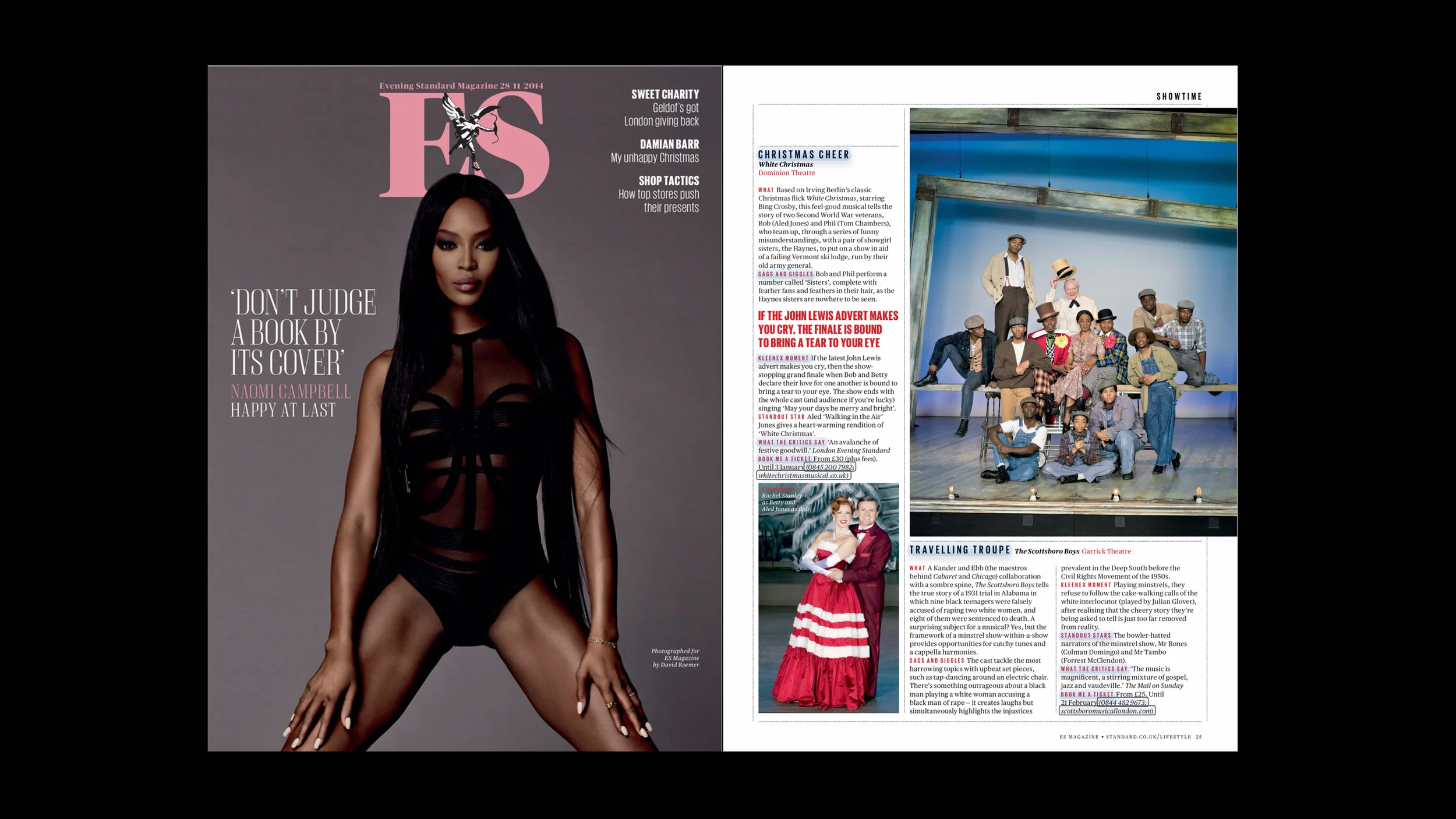 London Evening Standard Magazine | The Scottsboro Boys standout performances: Colman Domingo and Forrest McClendon