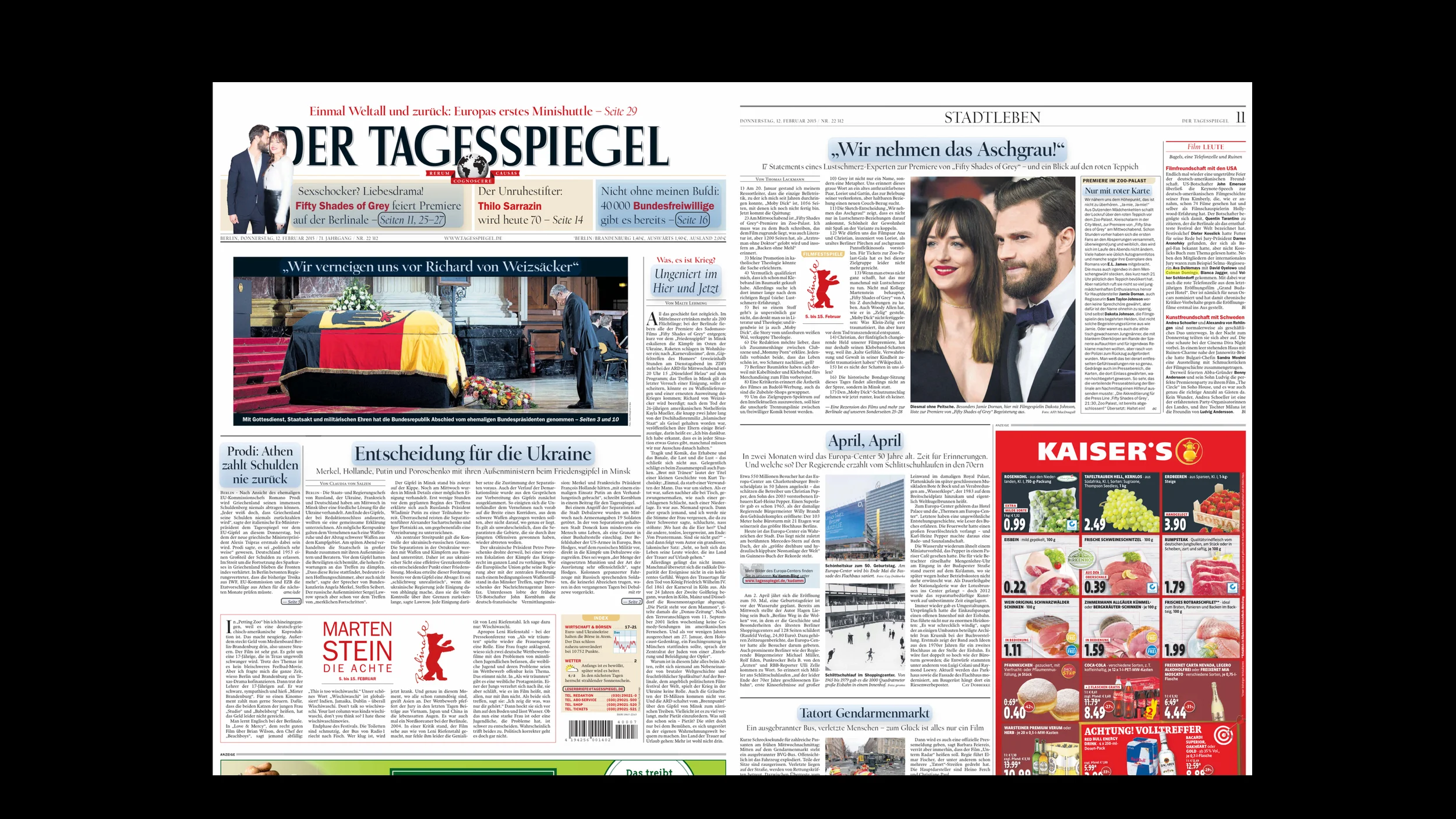 Der Tagesspiel | Berlinale 2015