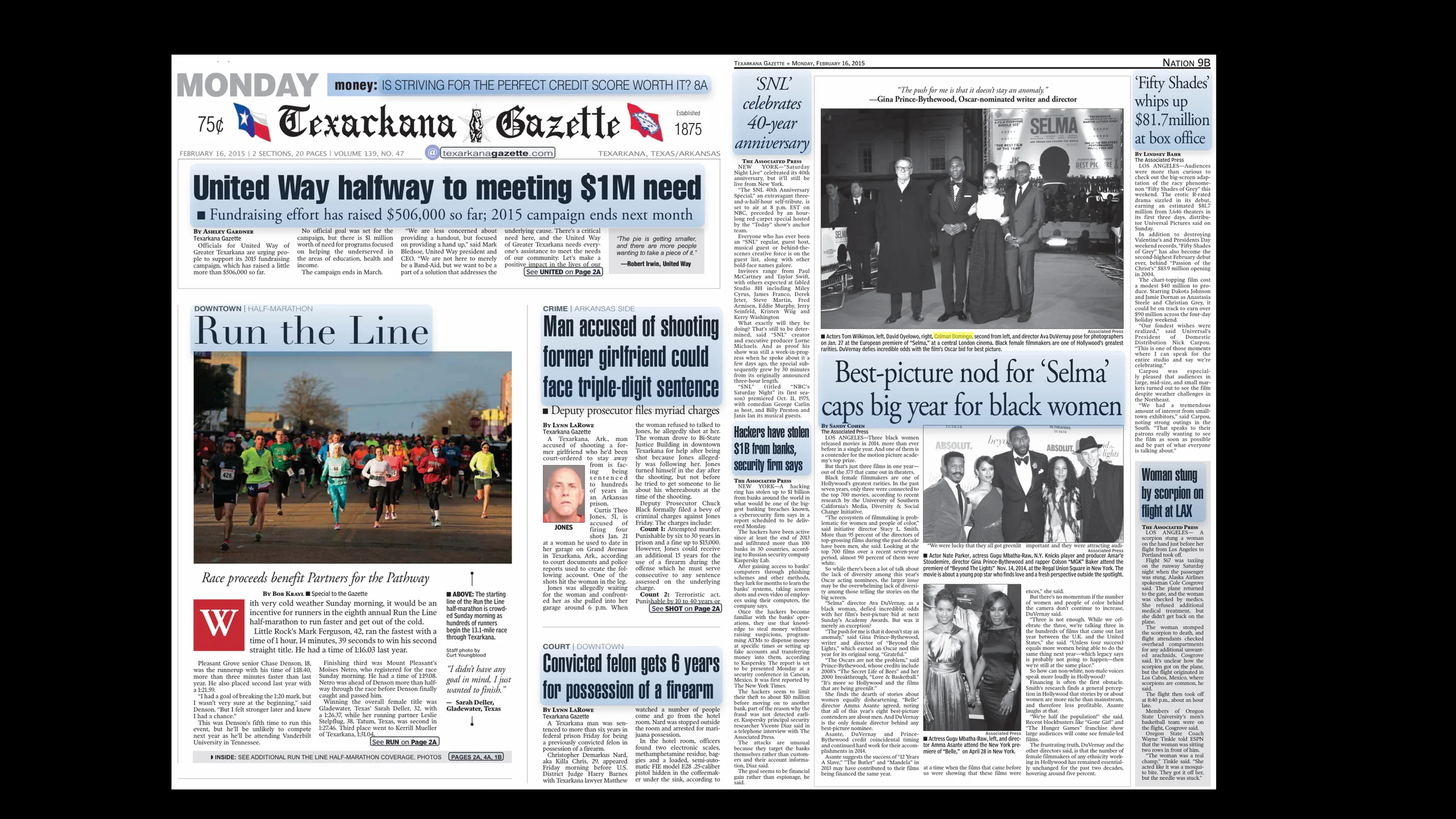 Texarcana Gazette | Selma's Best Picture nod caps a big year for black women directors