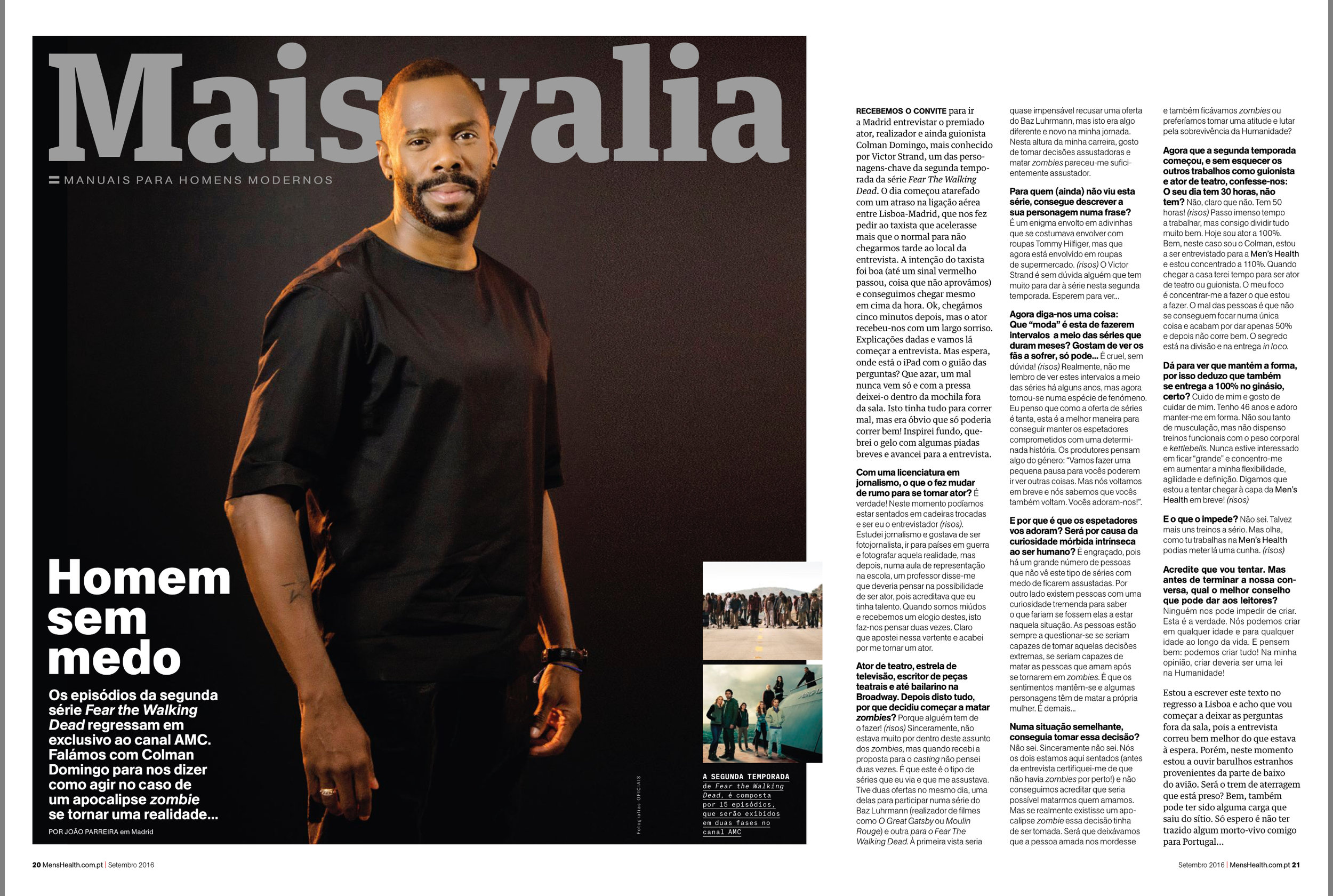 Men's Health Portugal Feature September 2016