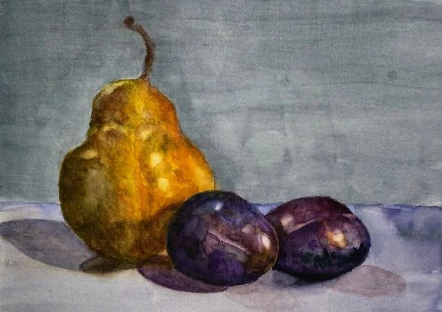 PEAR AND PLUMS