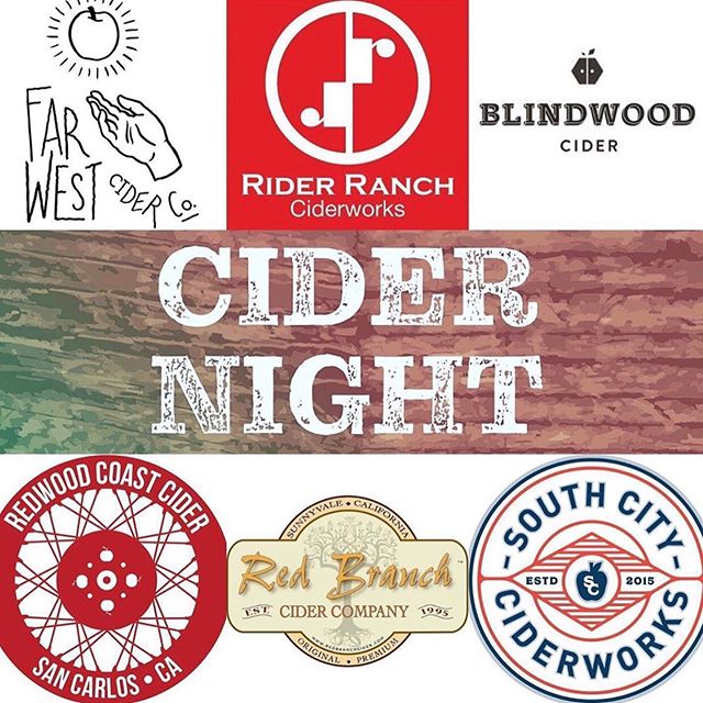 We will be there tonight starting at 6pm @freewheelbrew to discuss the merits of California cider!