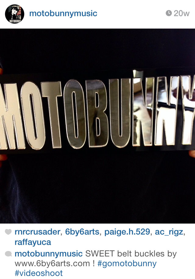 Screen cap from Motobunny's Instagram.
