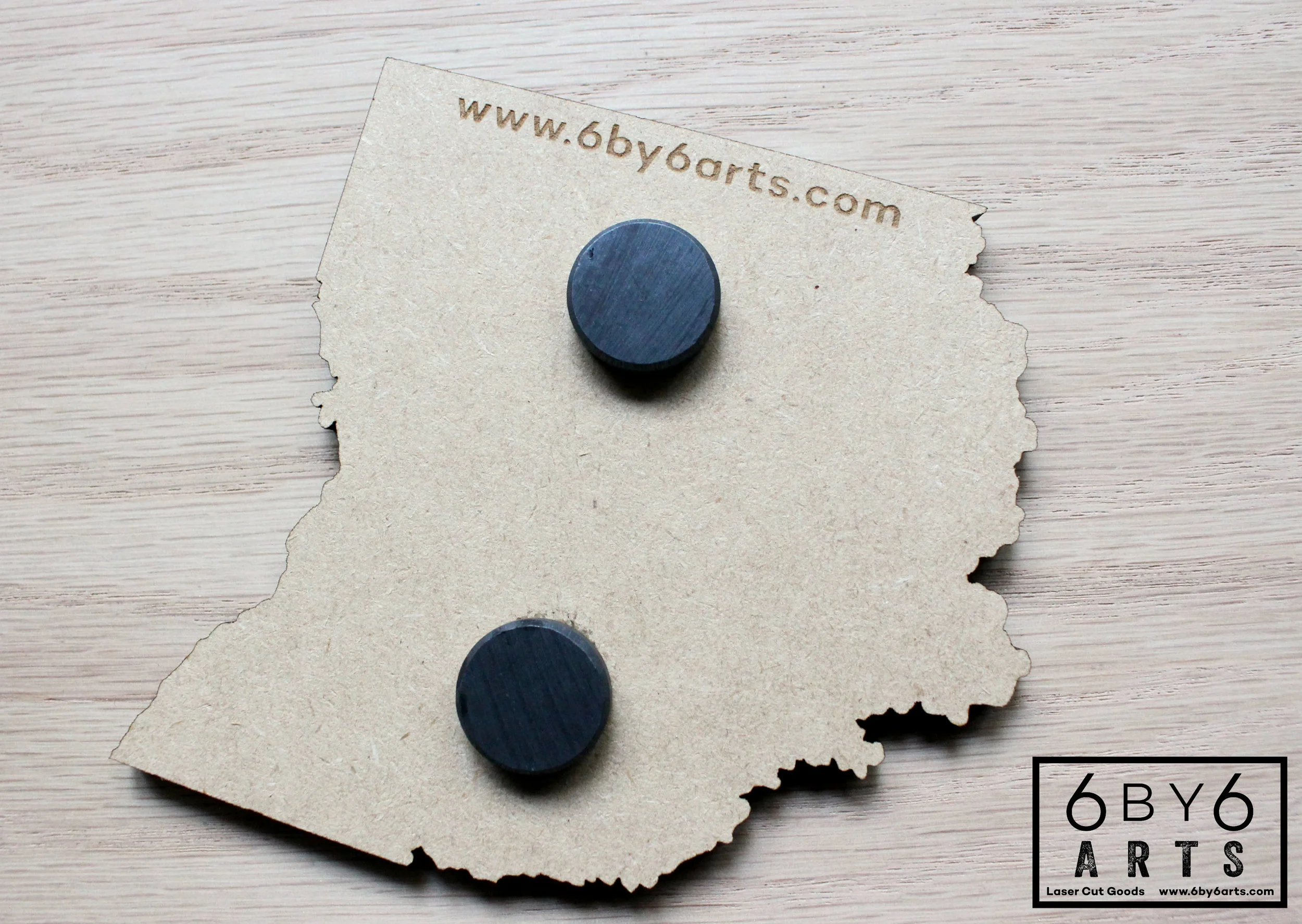 Ohio state shaped mini chalkboard magnets. 