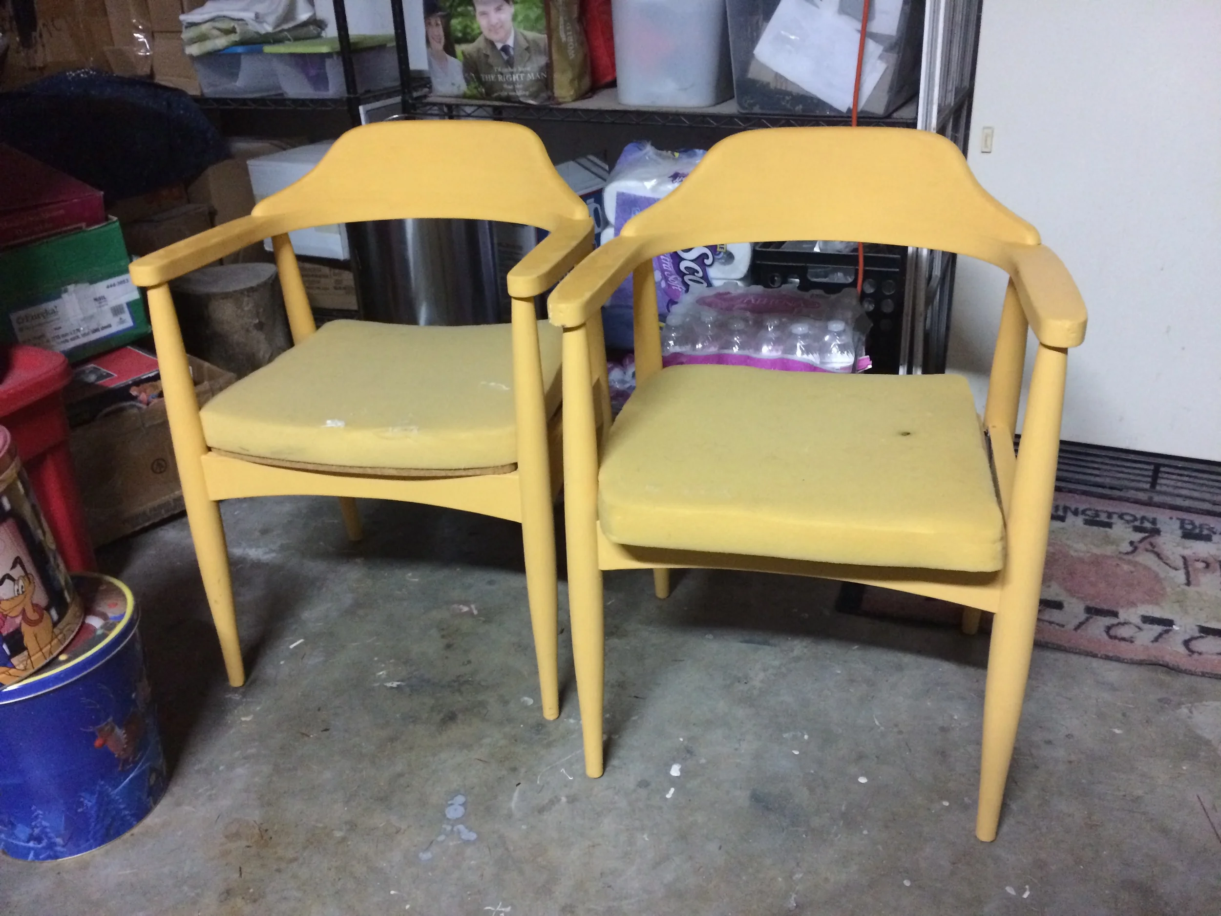 Nacho cheese chairs.