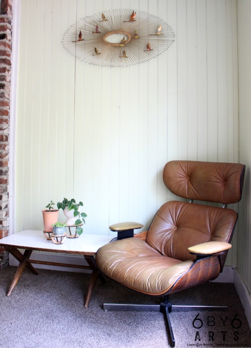 A little corner in our home. With some of our plant stands in use. I lurvvvve them!