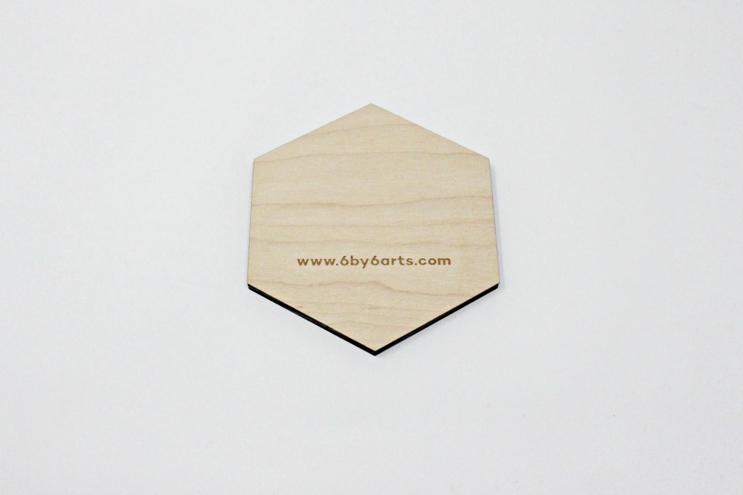 Wood Coasters | 6 by 6 Arts