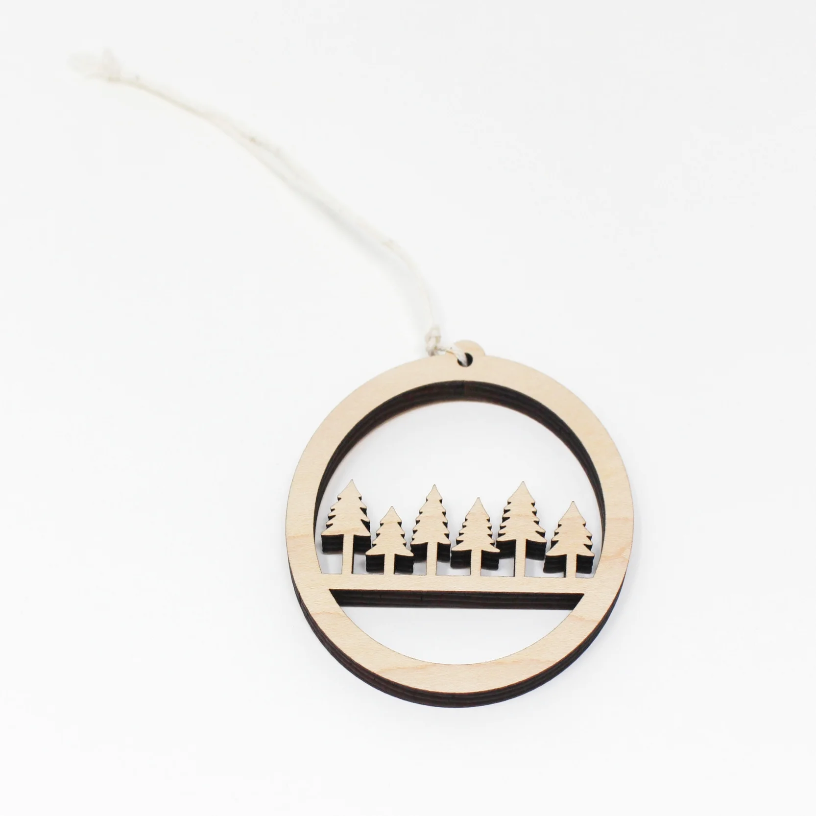 Family of Trees Heirloom Wood Ornament