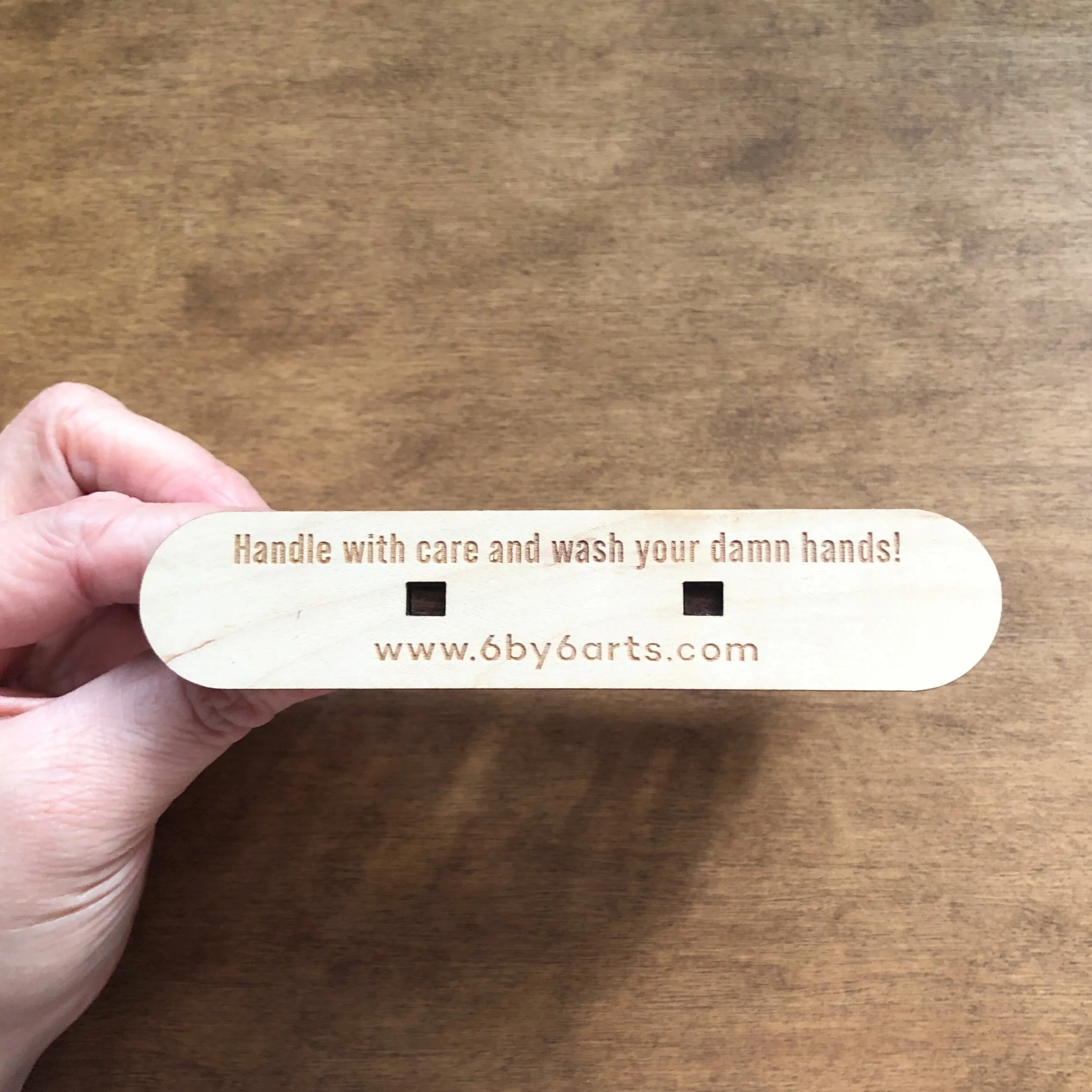 Keep Your Distance Sign - 6 by 6 Arts