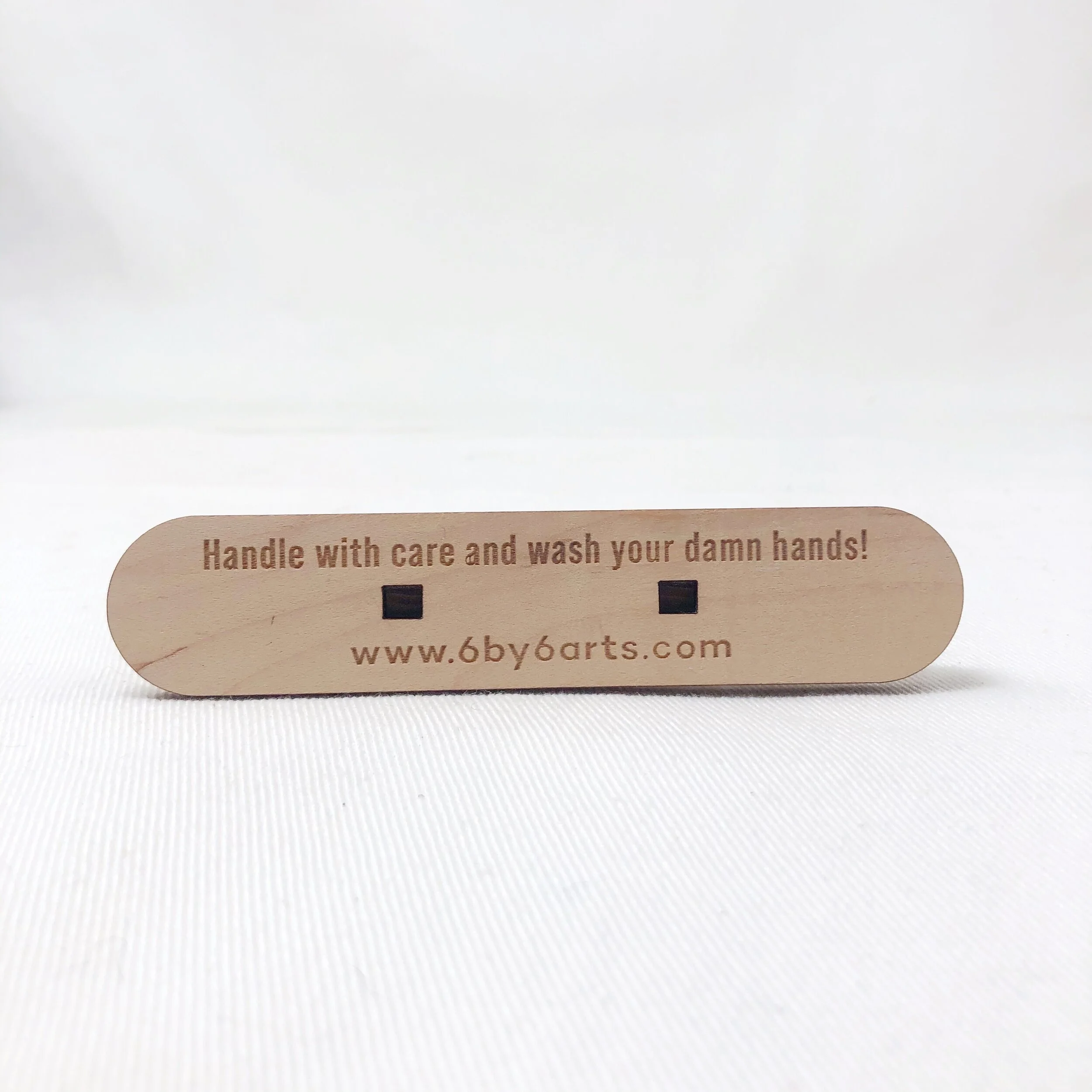 Keep Your Distance Sign - 6 by 6 Arts