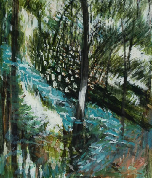 Blue bough