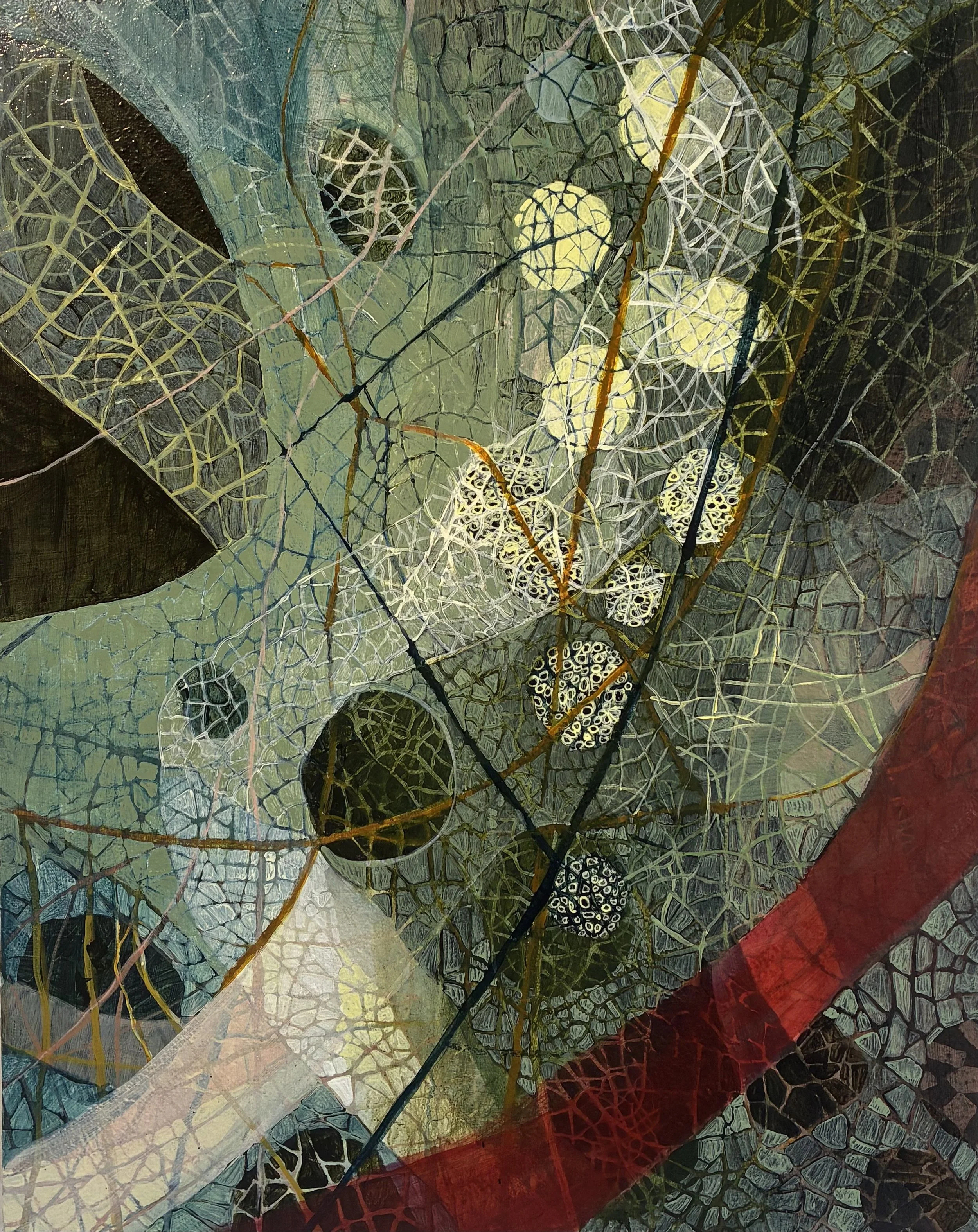 Acrylic on canvas, 36” x 30”, 2025