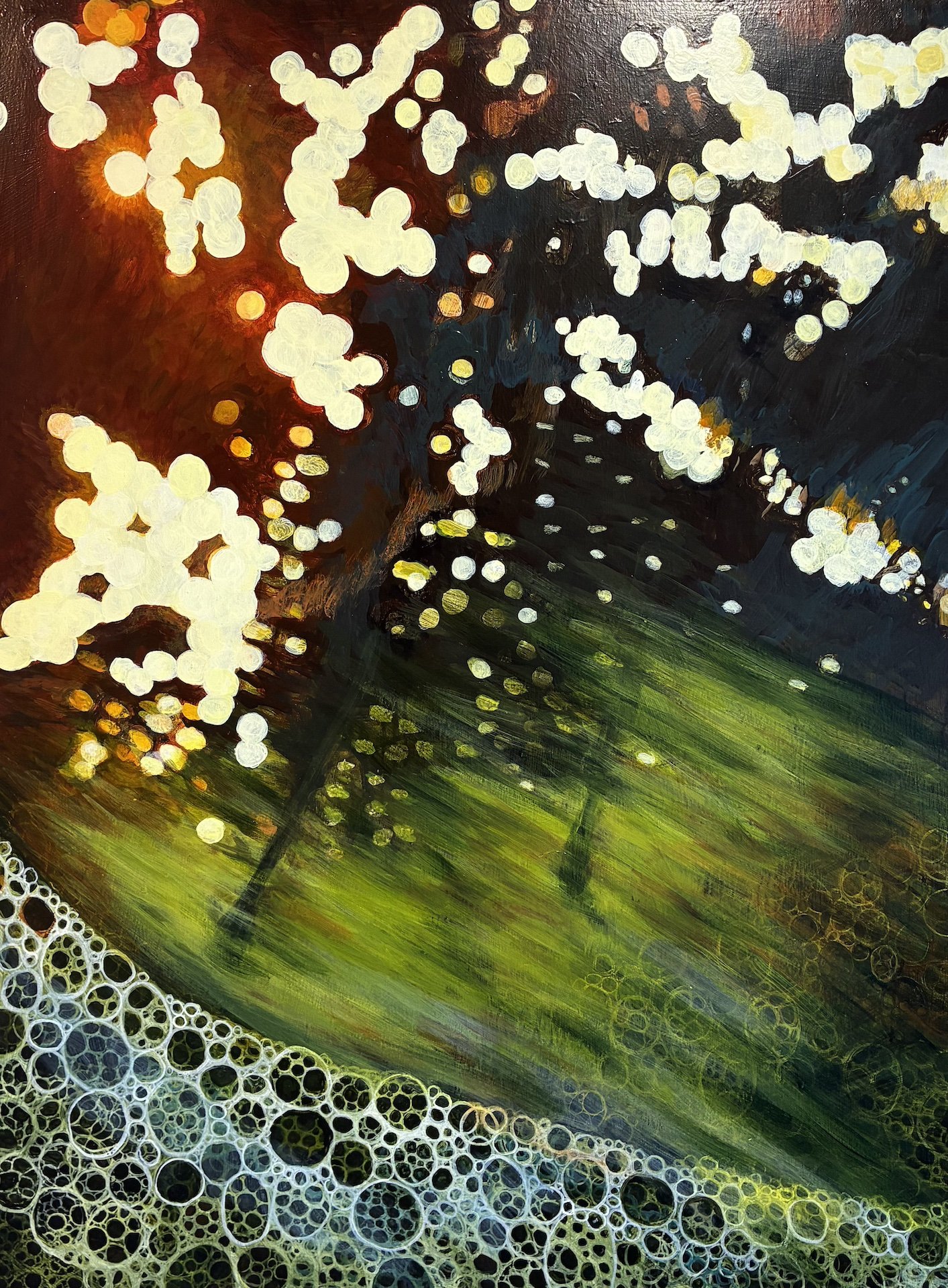 Circles of Light in Energy Field