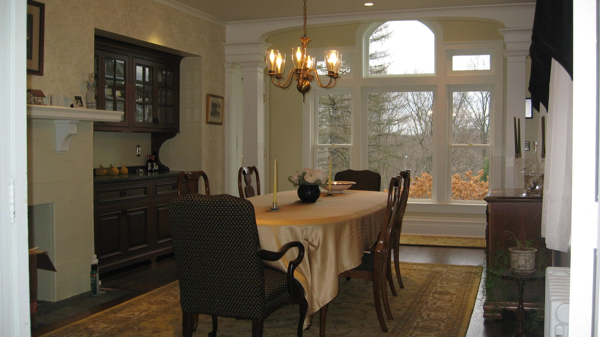 Dining Room with Renovations & Addition
