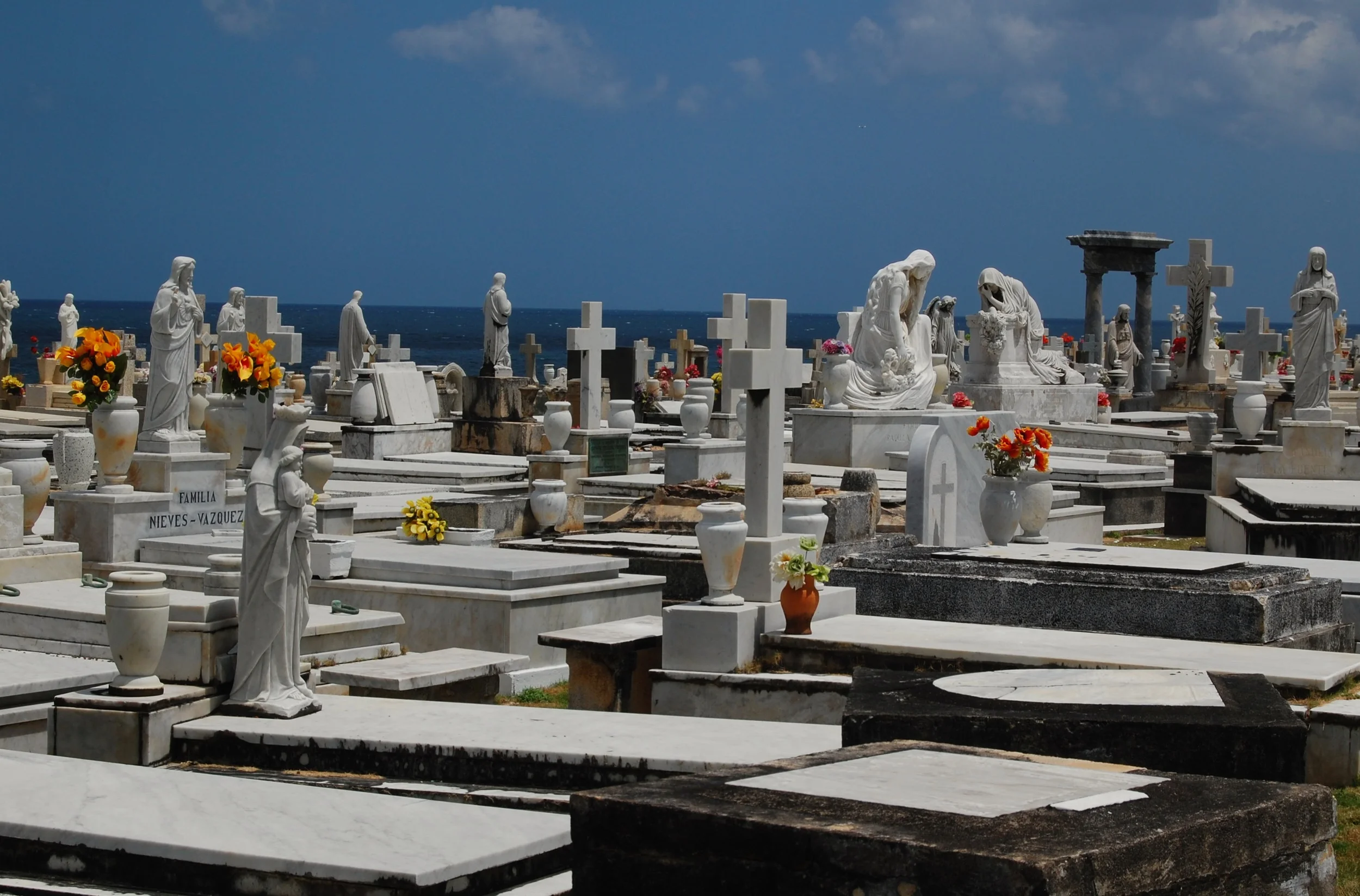 Santa Maria Magdalena de Pazzis Cemetery in Old San Juan, Puerto Rico