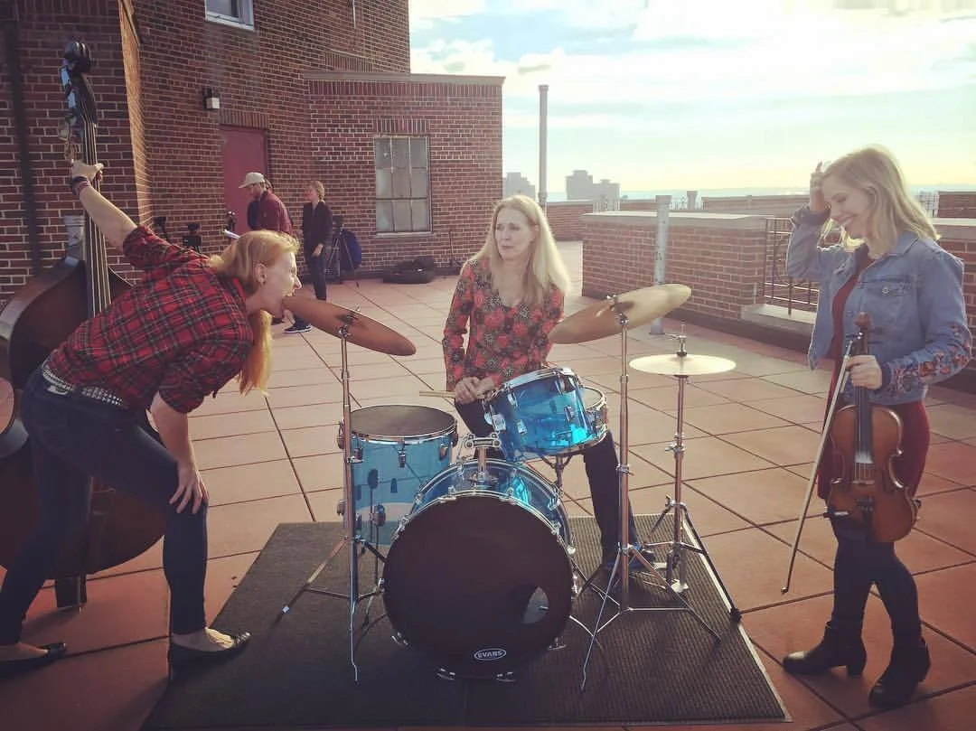 Filming the Music Video
