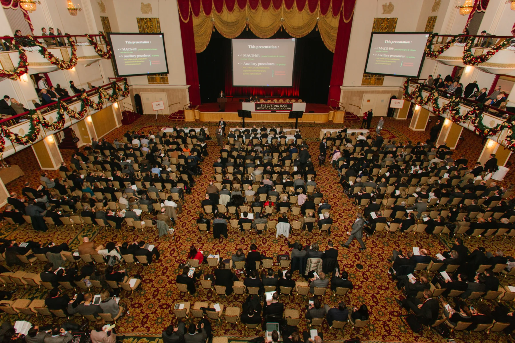 Medical Symposium: Grand Ballroom, Waldorf Astoria Hotel, New York City