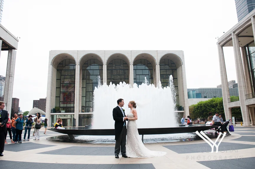 Wedding reception: Lincoln Center, New York City