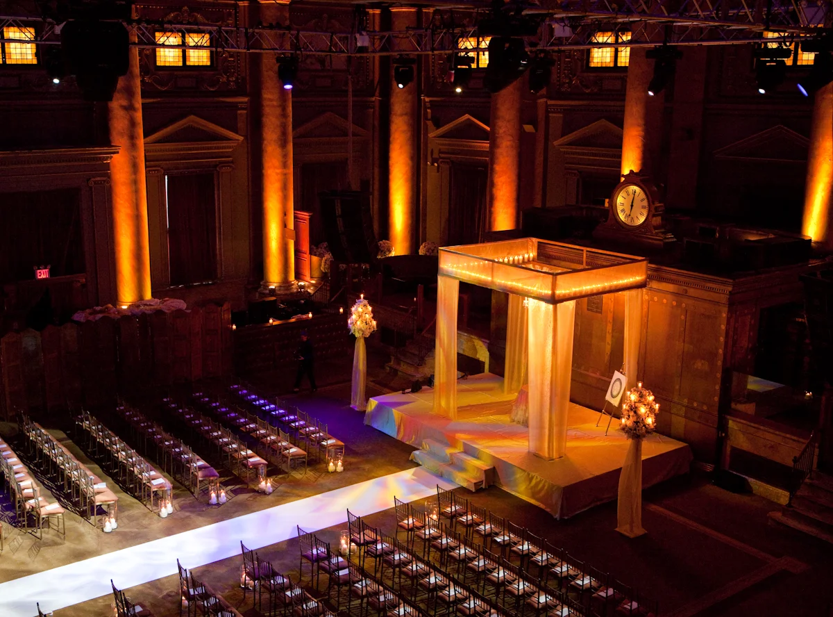 Wedding ceremony, Capitale, New York City