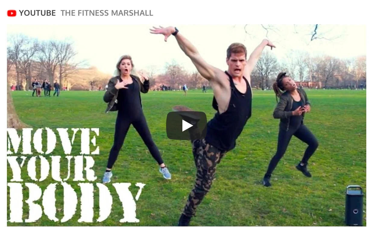 Ok, so this was a sponsored ad rather than earned media, but with 1,237,879 views (and counting) it sure felt free. The best, most enjoyable ad we've ever done. Thank you, Fitness Marshall and the Booty Squad, for making the world a better place. 