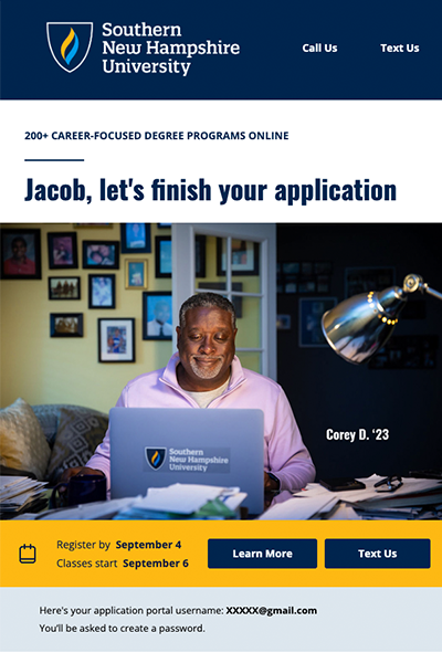 Let's finish your application.png