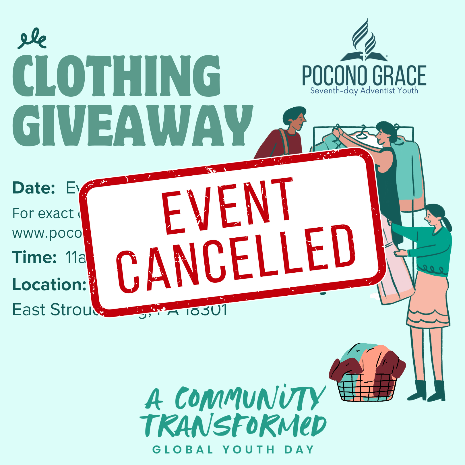 CANCELED - Clothing Giveaway