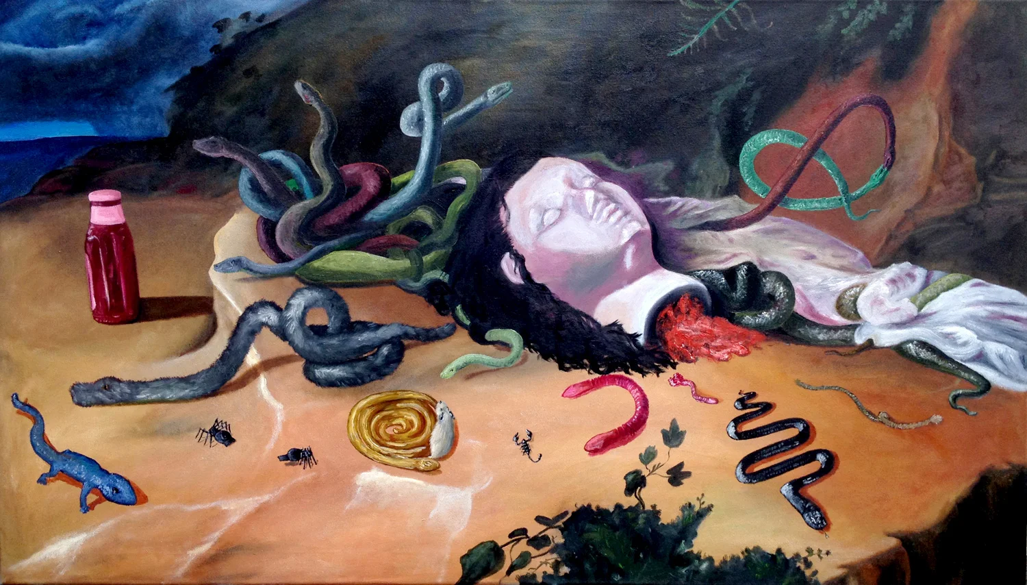 Rubens' Medusa Turned To Plastic