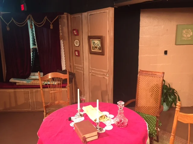 Arsenic and Old Lace Backdrop