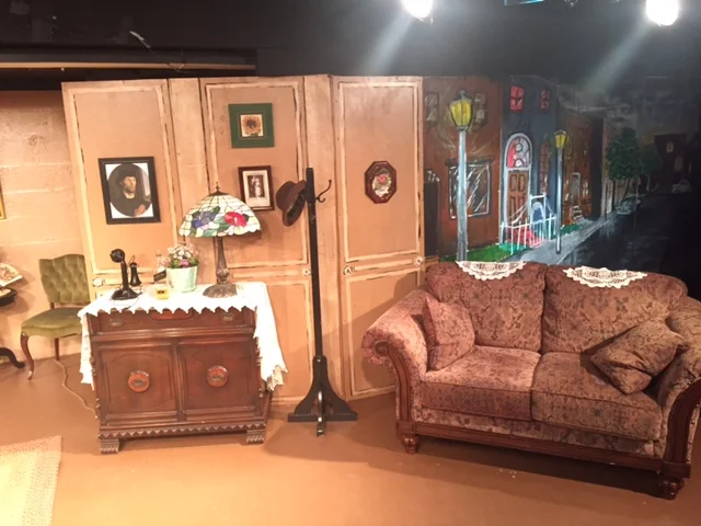 Arsenic and Old Lace Backdrop