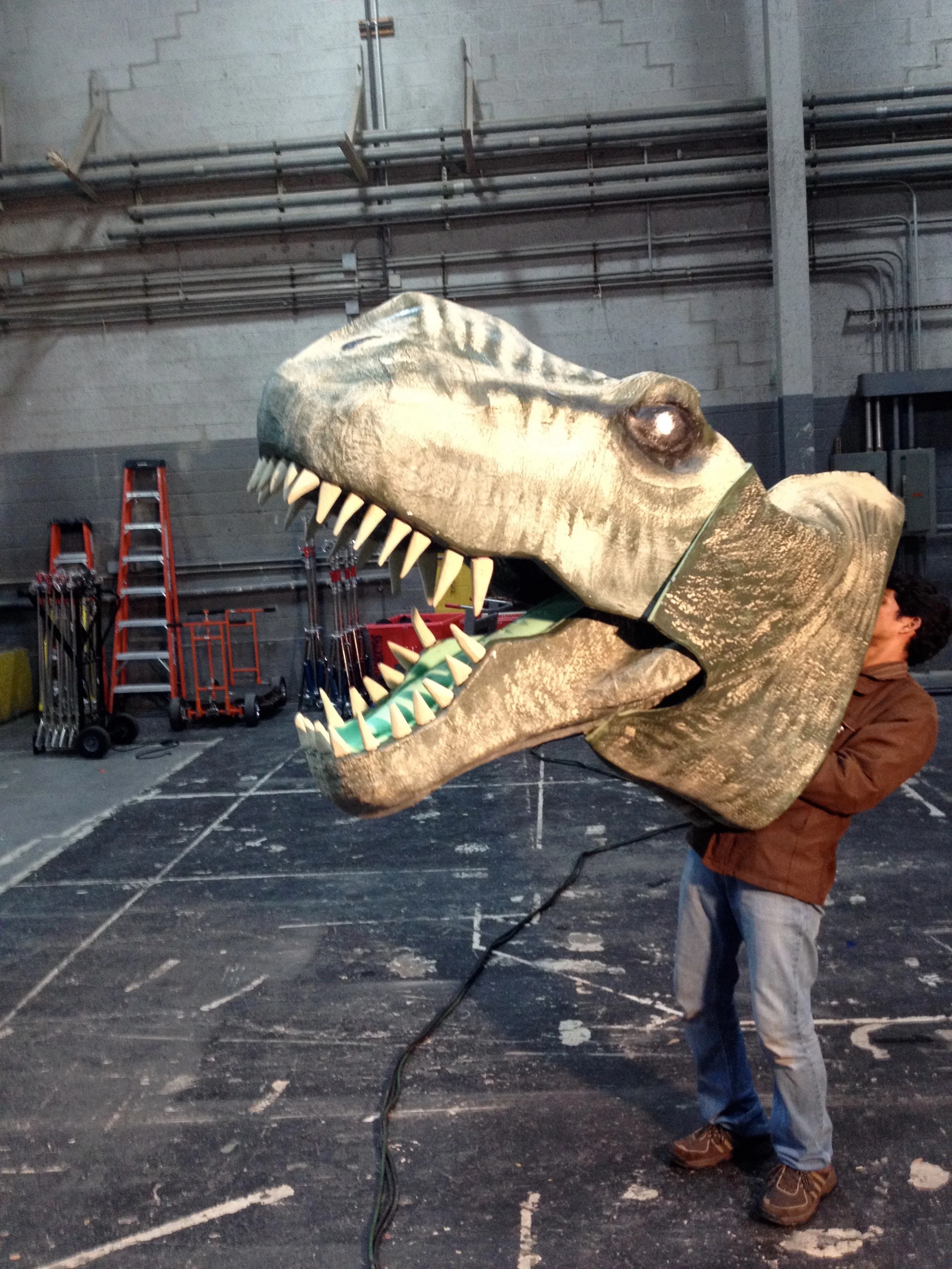 T. Rex Puppet Head