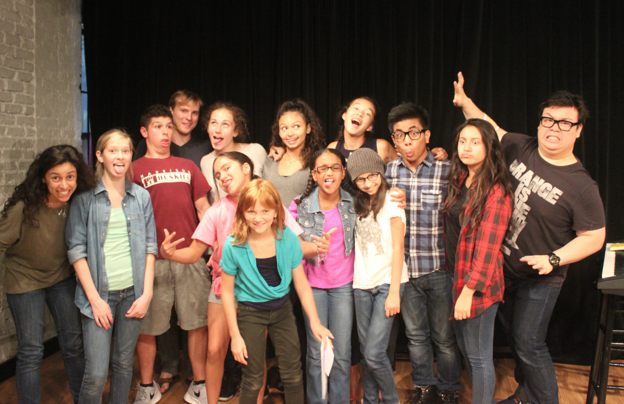 The Inaugural Summer Intensive at the Professional Institute for Young Actors. (2014) photo: todd estrin