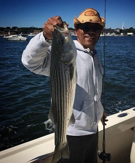 Another keeper on Manolin Charters! Had a bunch just miss the cut this day at 27"