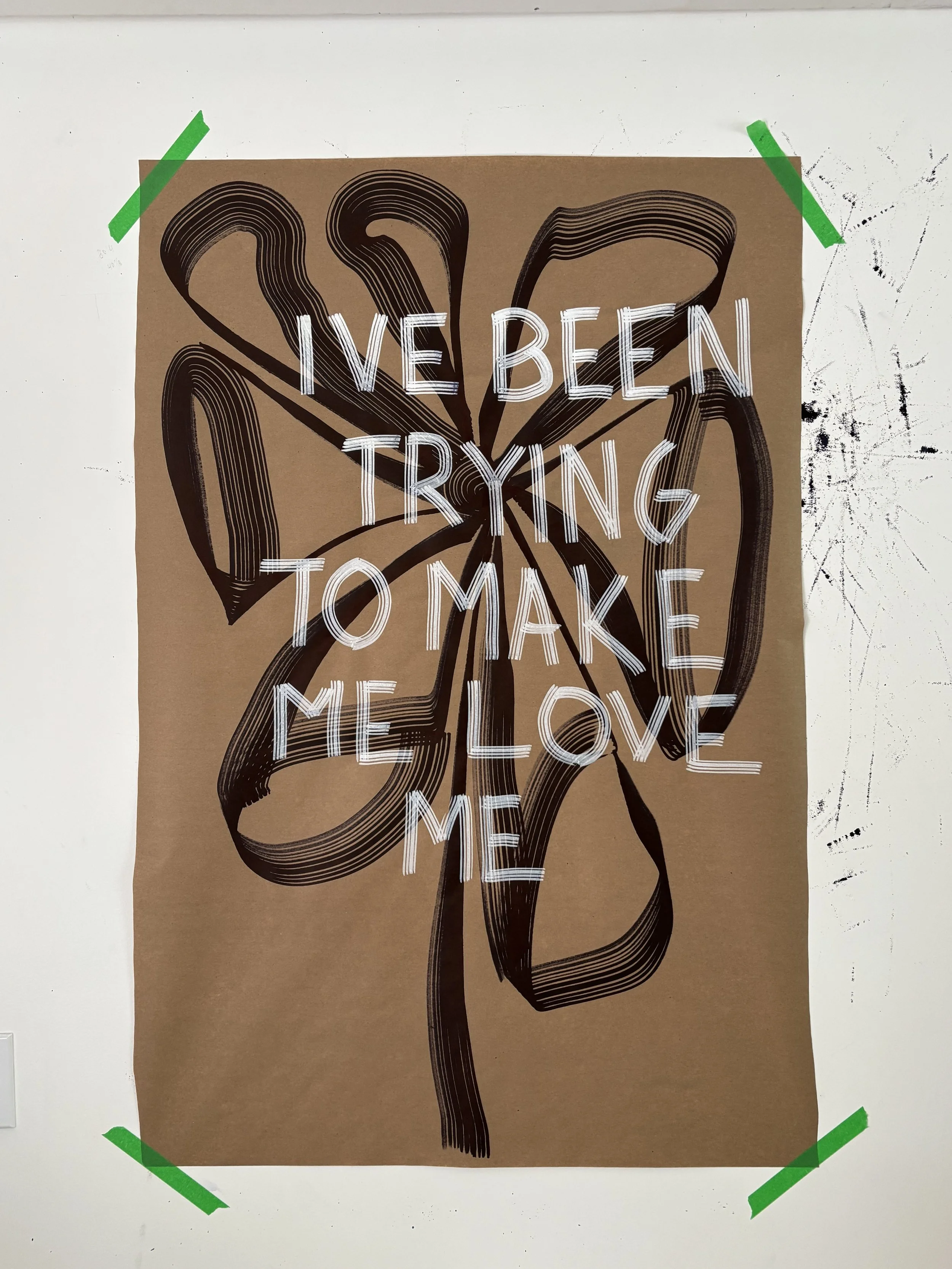 IVE BEEN TRYING to make ME LOVE ME 