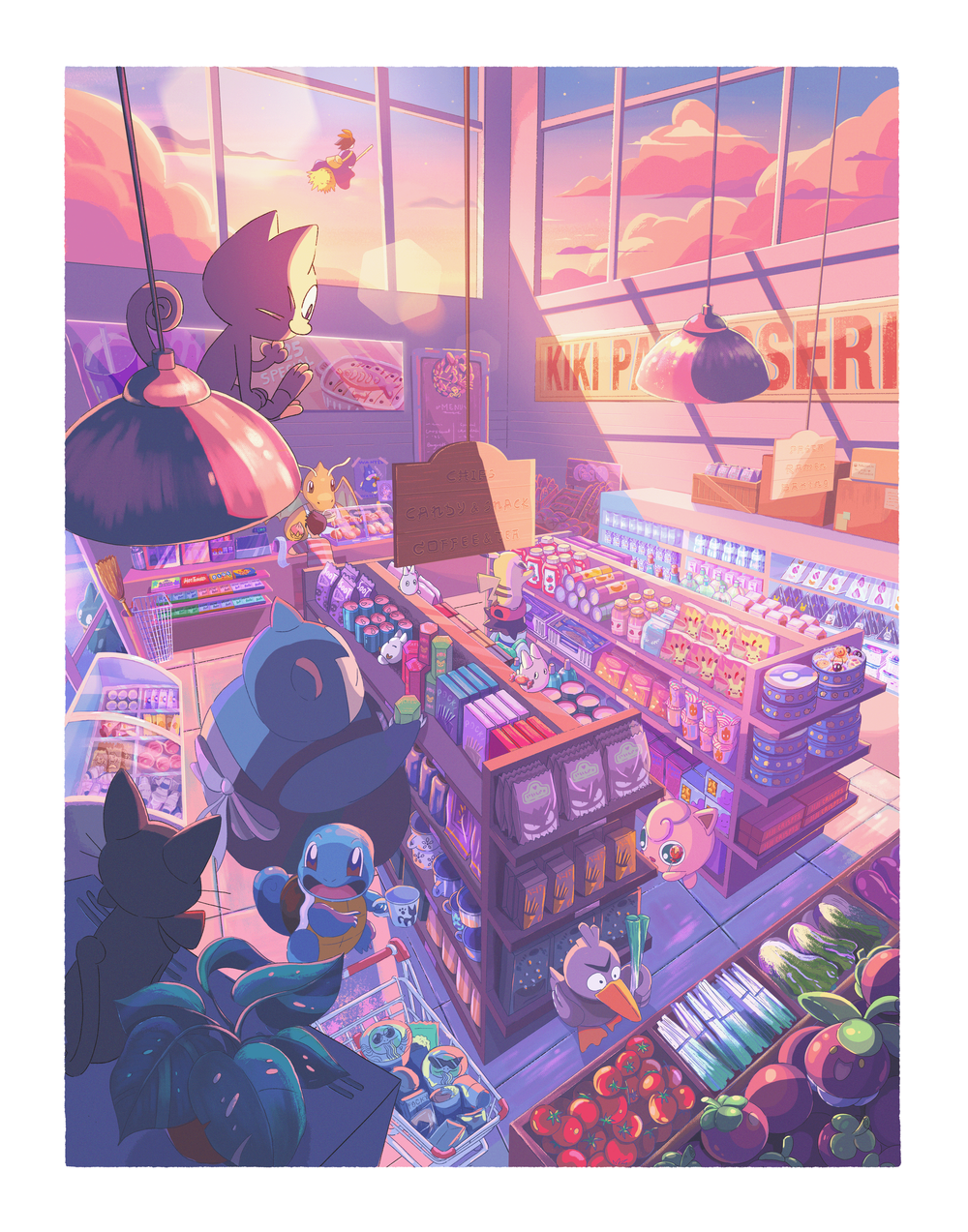 Kiki's Patisserie — Jackie Doan Art & Design