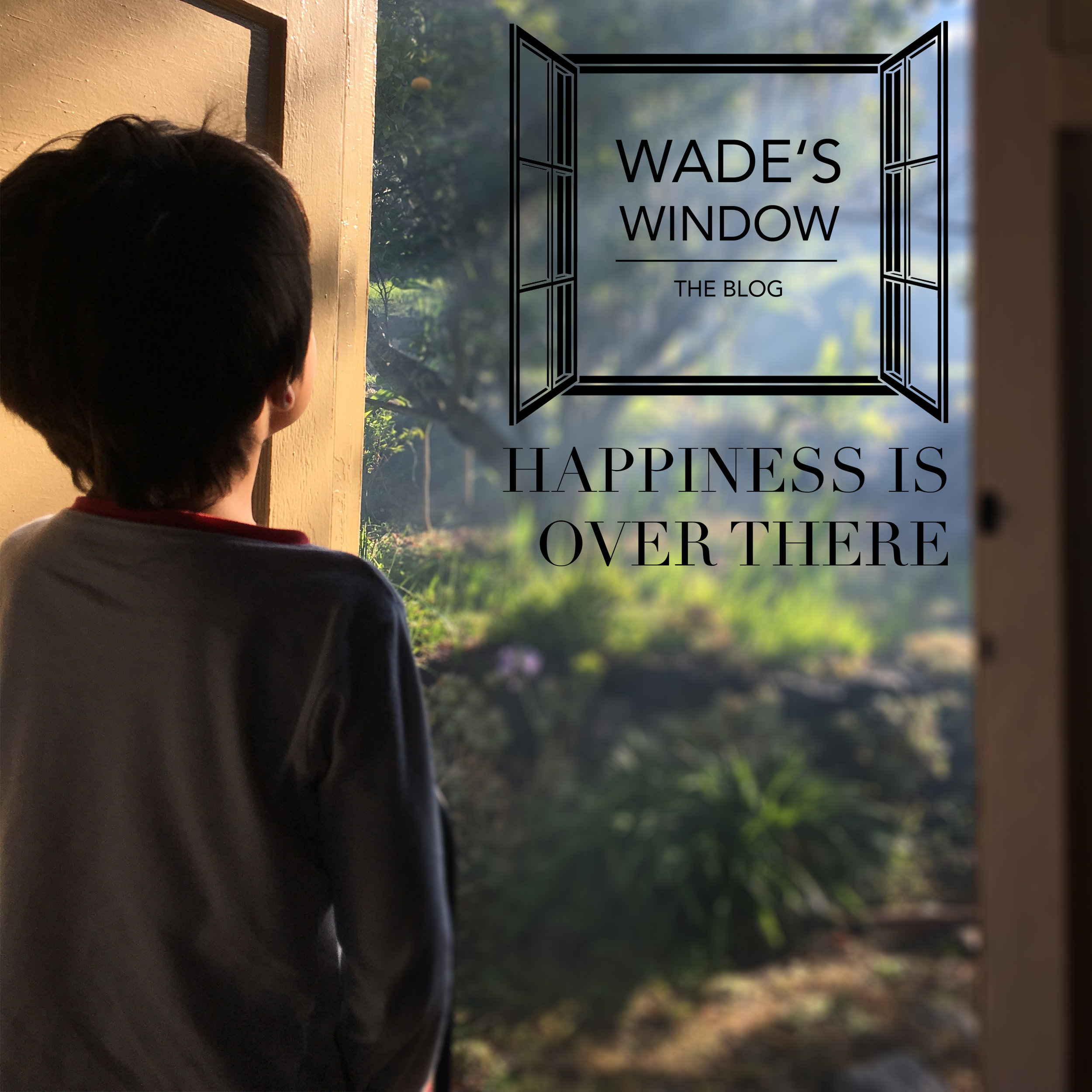 HAPPINESS IS OVER THERE.